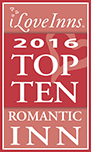ILoveInns 2016 Top Ten Romantic Inn Logo