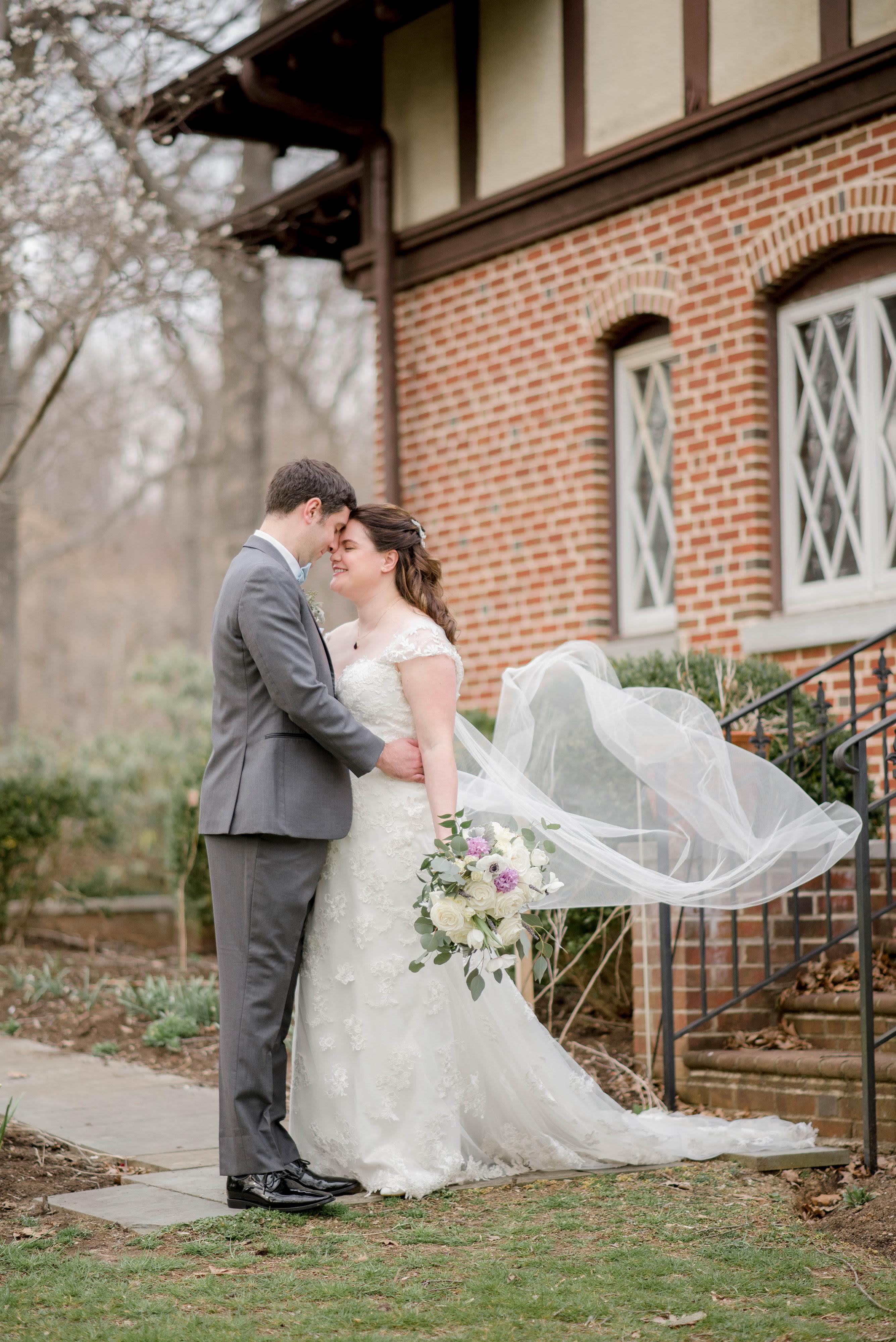 Winter Blue Wedding at Gramercy Mansion! | Maryland Venue